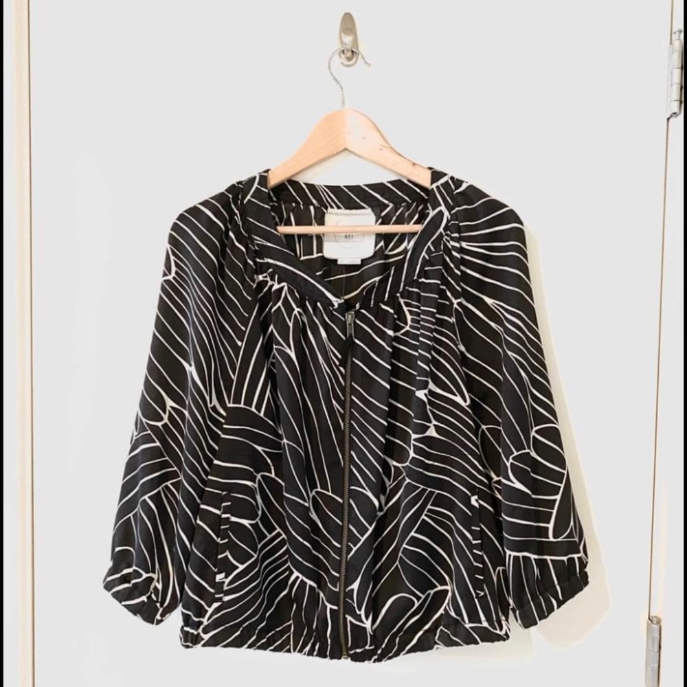 NWT Lightweight Pattern Bomber Jacket (M)